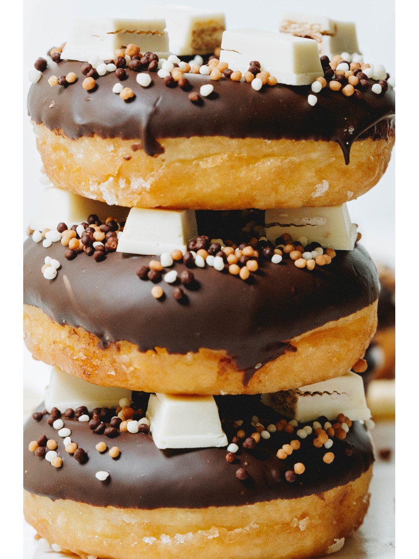 Donut de chocolate